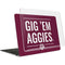 Texas A&M University Gig Em Aggies MacBook Air 15in (2023-2025) Case plus Skin